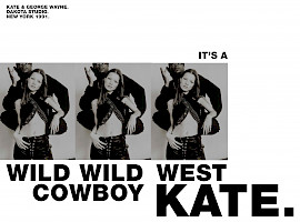 The Legend - Kate Moss by Michel Haddi