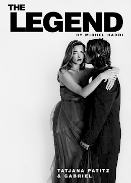 Tatjana Patitz & Gabriel by Michel Haddi