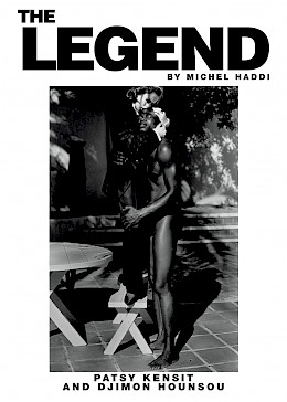 Patsy Kensit & Djimon Hounsou by Michel Haddi