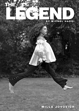 Milla Jovovich by Michel Haddi