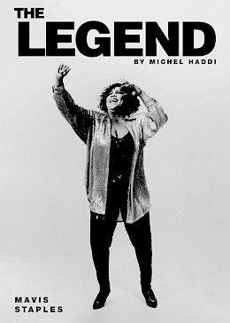 Mavis Staples by Michel Haddi