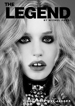 Georgia May Jagger by Michel Haddi