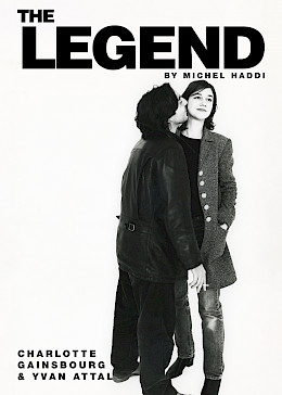 Charlotte Gainsbourg & Yvan Attal by Michel Haddi