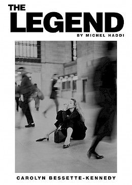 Carolyn Bessette-Kennedy by Michel Haddi